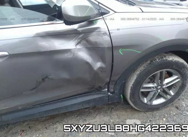5XYZU3LB8HG422369 фото 4