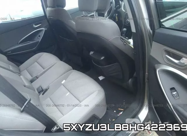 5XYZU3LB8HG422369 фото 6