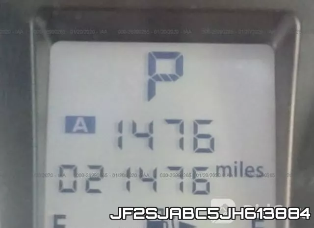 JF2SJABC5JH613884 фото 7