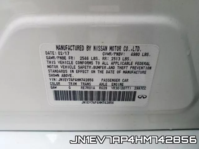 JN1EV7AP4HM742856 фото 2