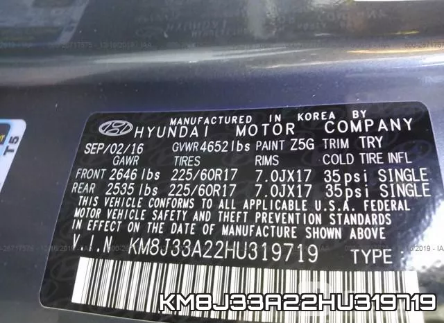 KM8J33A22HU319719 фото 9