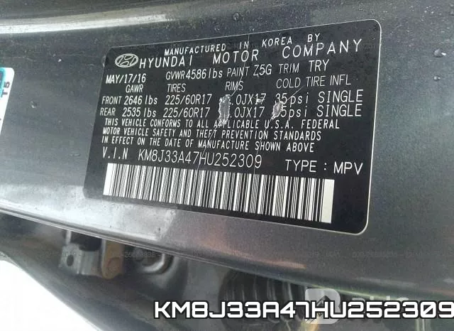 KM8J33A47HU252309 фото 6