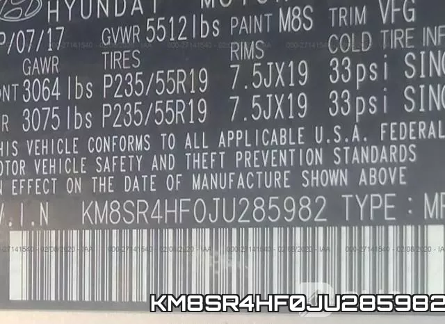 KM8SR4HF0JU285982 фото 6