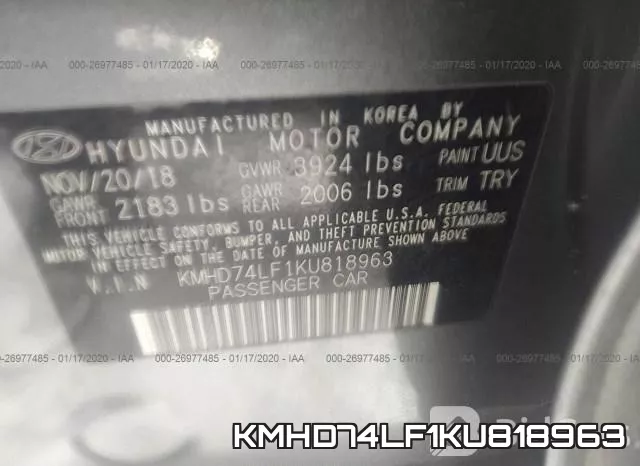 KMHD74LF1KU818963 фото 9