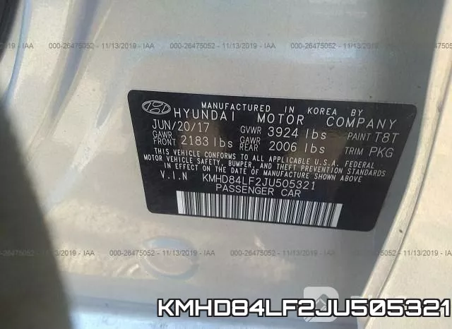 KMHD84LF2JU505321 фото 10