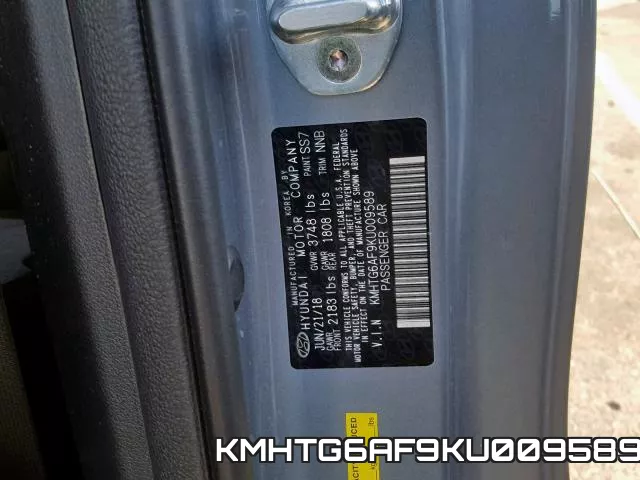 KMHTG6AF9KU009589 фото 2