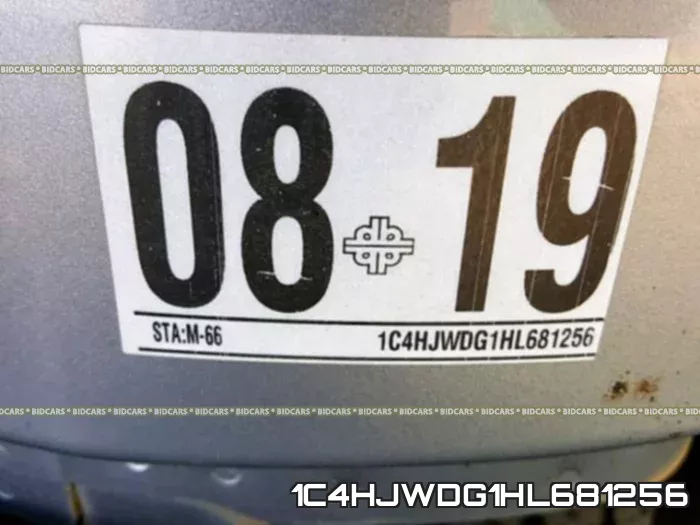1C4HJWDG1HL681256 фото 2