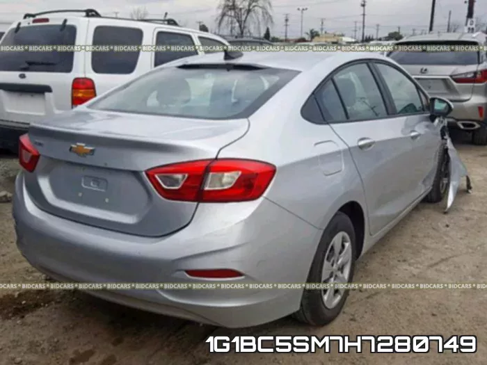 1G1BC5SM7H7280749 фото 5