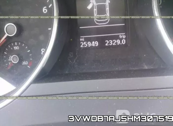 3VWDB7AJ5HM307519 фото 8