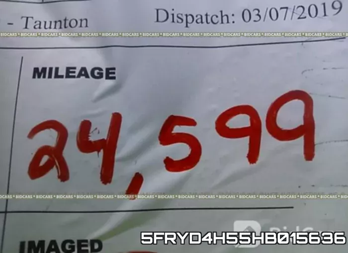 5FRYD4H55HB015636 фото 8