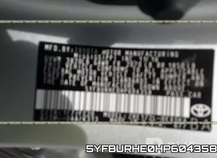 5YFBURHE0HP604358 фото 10