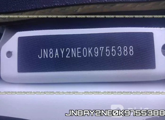 JN8AY2NE0K9755388 фото 10
