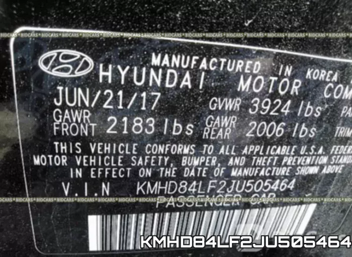 KMHD84LF2JU505464 фото 10