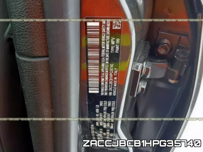 ZACCJBCB1HPG35740 фото 2