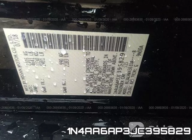 1N4AA6AP3JC395829 фото 7