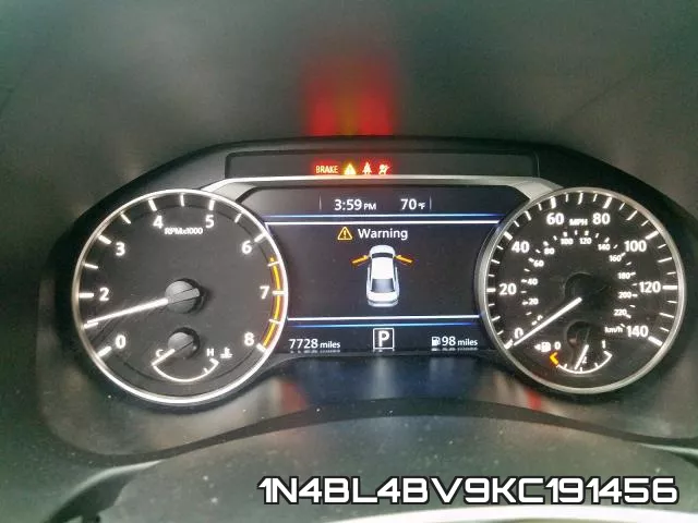 1N4BL4BV9KC191456 фото 9