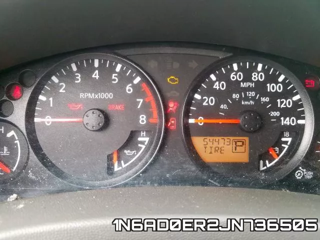 1N6AD0ER2JN736505 фото 8