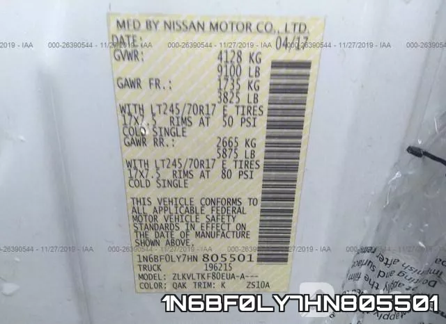 1N6BF0LY7HN805501 фото 8