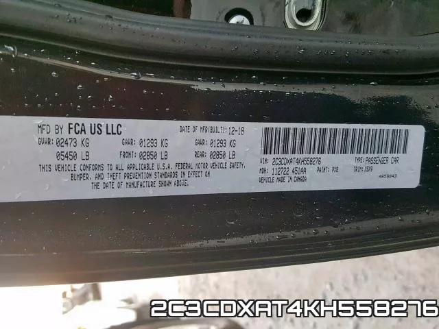 2C3CDXAT4KH558276 фото 2