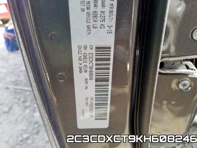 2C3CDXCT9KH608246 фото 2