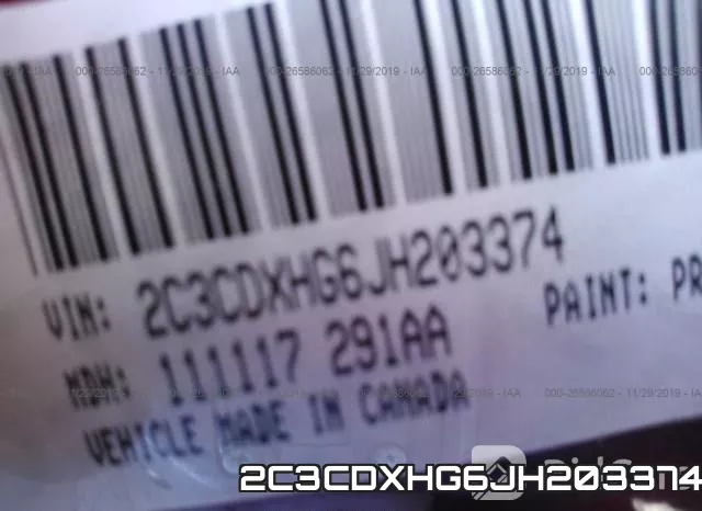 2C3CDXHG6JH203374 фото 7