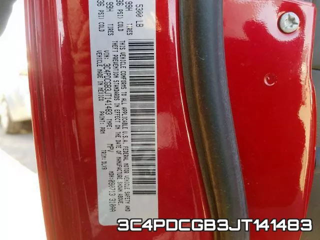 3C4PDCGB3JT141483 фото 2