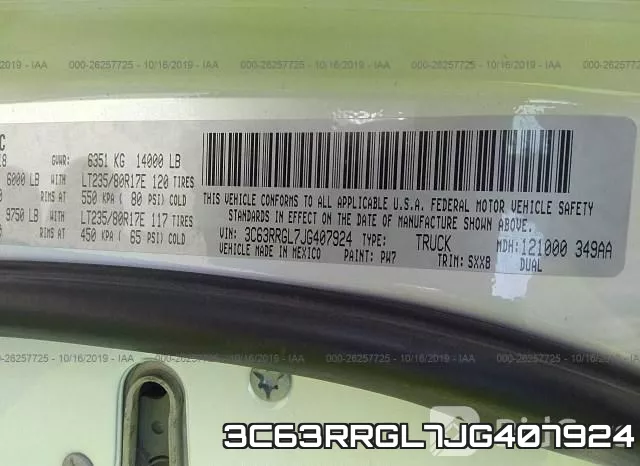 3C63RRGL7JG407924 фото 9