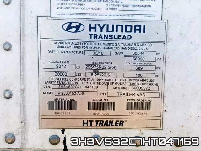 3H3V532C7HT047169 фото 2