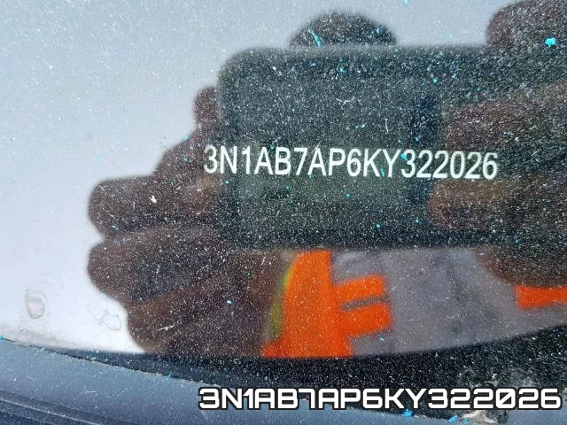 3N1AB7AP6KY322026 фото 2