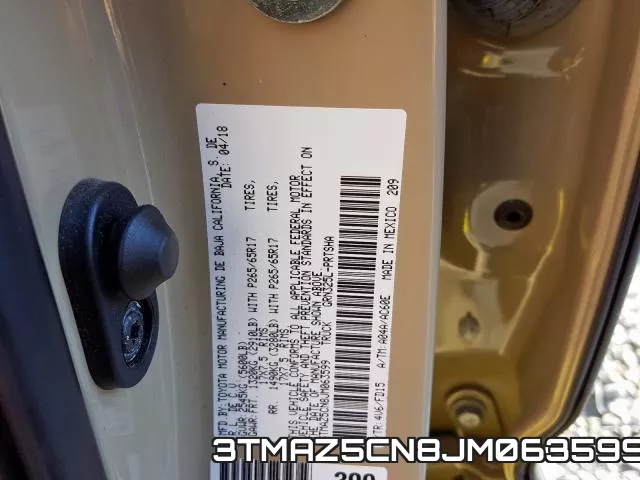 3TMAZ5CN8JM063599 фото 2