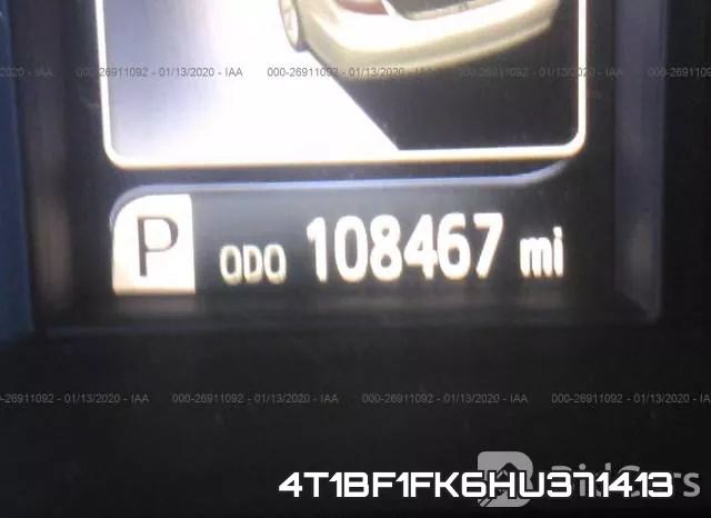4T1BF1FK6HU371413 фото 7
