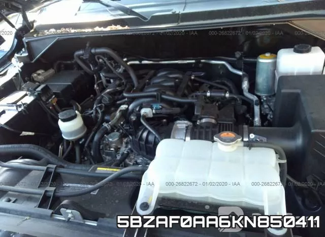 5BZAF0AA6KN850411 фото 2