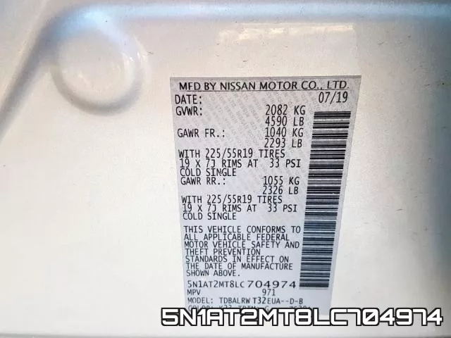 5N1AT2MT8LC704974 фото 2