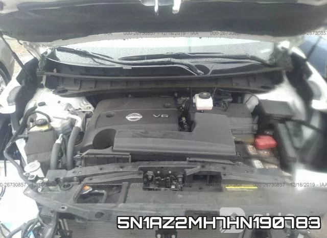 5N1AZ2MH7HN190783 фото 2