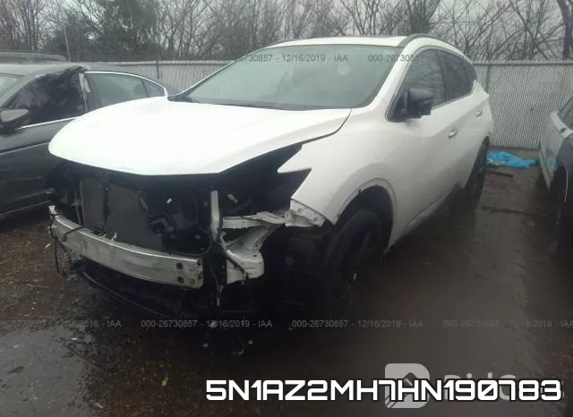 5N1AZ2MH7HN190783 фото 3