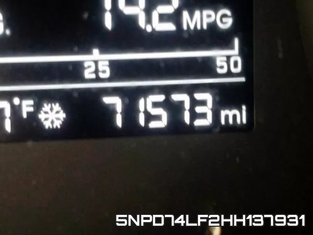 5NPD74LF2HH137931 фото 7