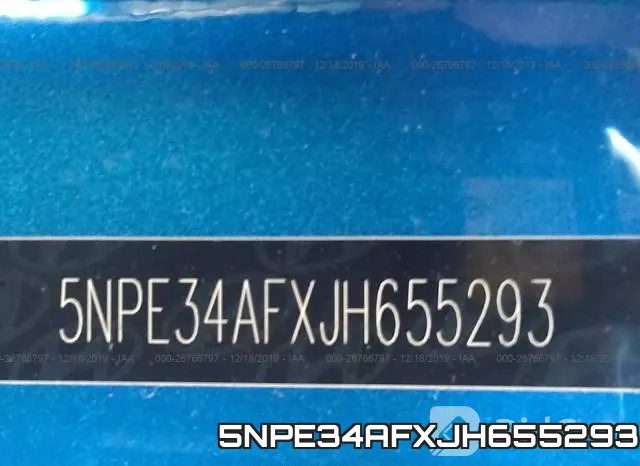 5NPE34AFXJH655293 фото 7
