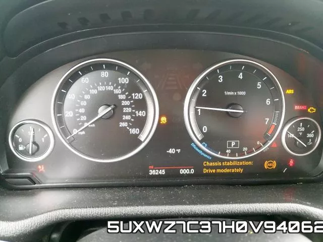 5UXWZ7C37H0V94062 фото 8