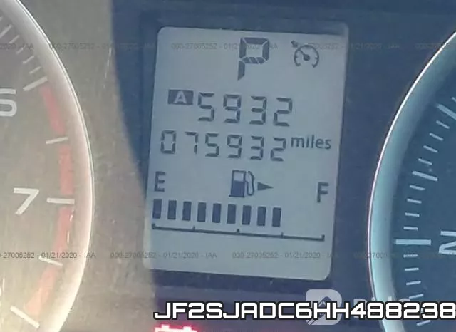JF2SJADC6HH488238 фото 8