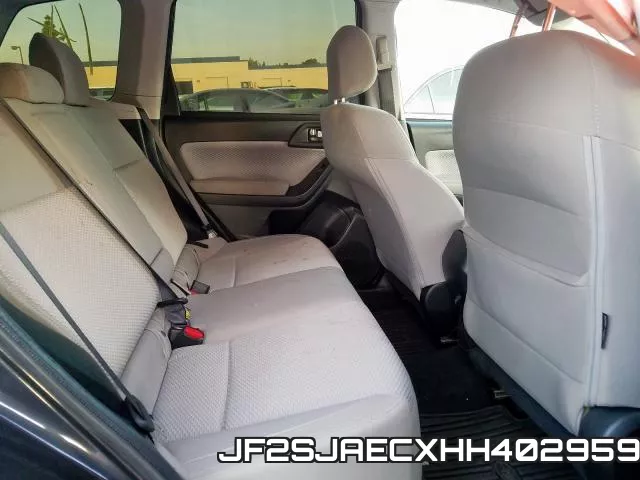JF2SJAECXHH402959 фото 5