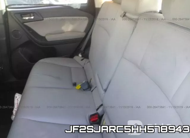 JF2SJARC5HH578943 фото 6
