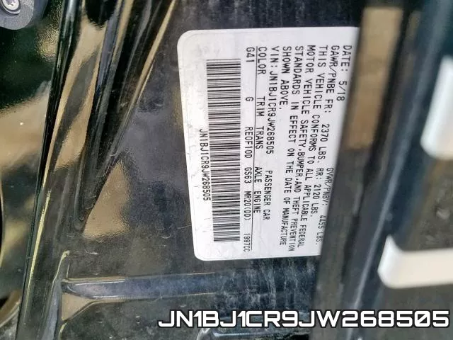 JN1BJ1CR9JW268505 фото 2