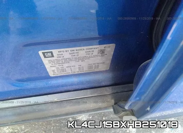 KL4CJ1SBXHB251018 фото 9