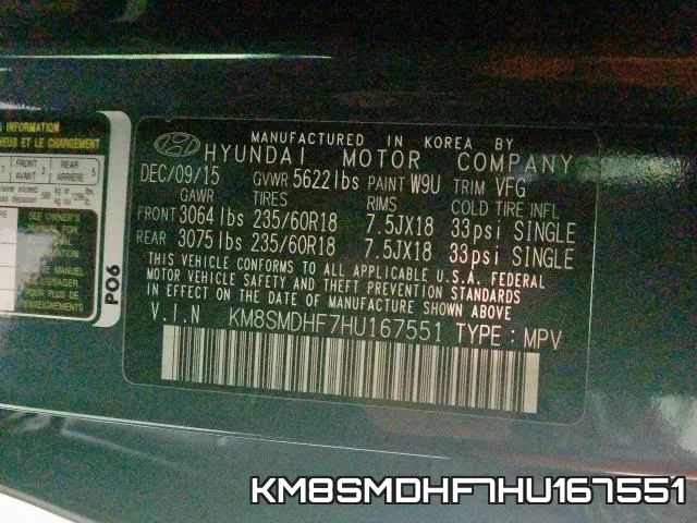 KM8SMDHF7HU167551 фото 2
