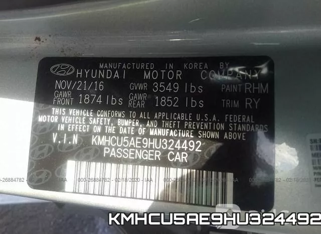 KMHCU5AE9HU324492 фото 7