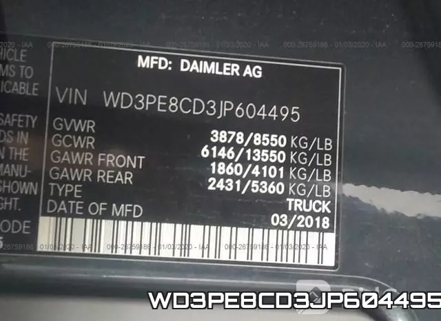 WD3PE8CD3JP604495 фото 8