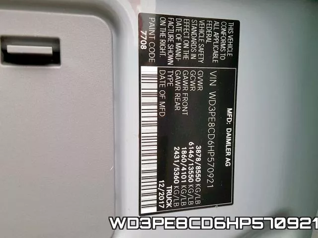 WD3PE8CD6HP570921 фото 2