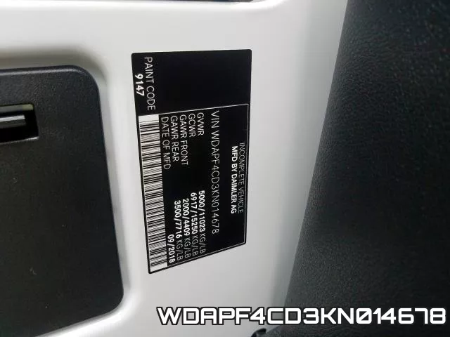WDAPF4CD3KN014678 фото 2