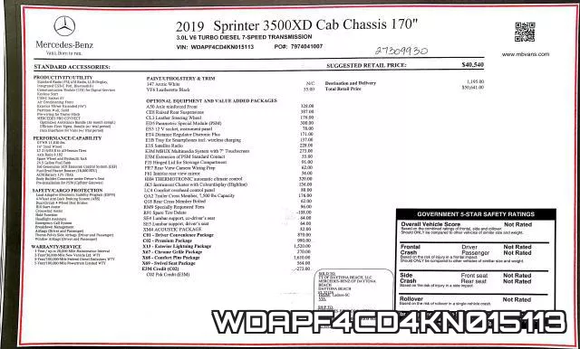 WDAPF4CD4KN015113 фото 7