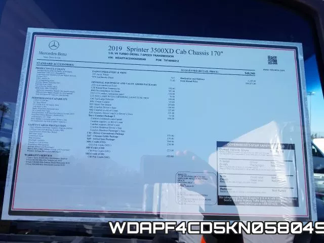 WDAPF4CD5KN058049 фото 9